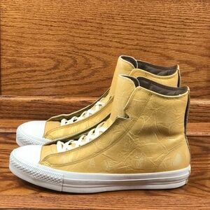 Converse CTAS‎ Alpha Hi Aged Gold White Shoes